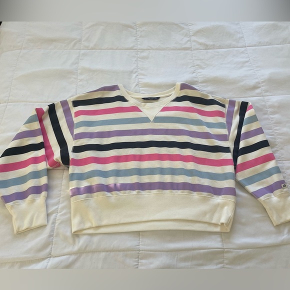 Abercrombie & Fitch striped sweatshirt - Picture 1 of 4